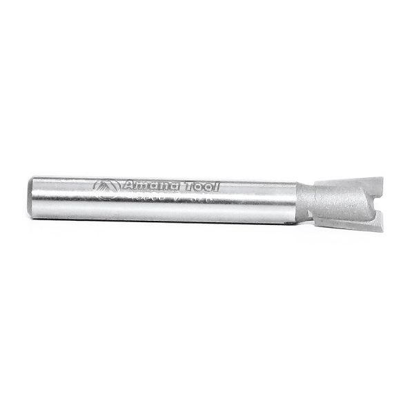 Amana 45800 Carbide Tipped Dovetail 9 Deg x 3/8 Dia x 3/8 x 1/4 Inch Shank
