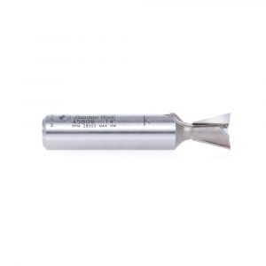 Amana 45806 Carbide Tipped Dovetail 14 Deg x 1/2 Dia x 0.532" x 1/2 Inch Shank for Omnijig & Incra
