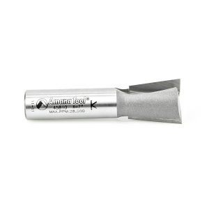 Amana 45810 Carbide Tipped Stair Tread R/H Dovetail 7 Deg x 3/4 Dia x 7/8 x 1/2 Inch Shank