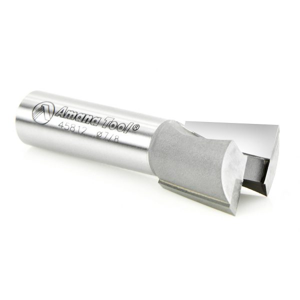 Amana 45812 Carbide Tipped Stair Tread R/H Dovetail 7 Deg x 7/8 Dia x 7/8 x 1/2 Inch Shank