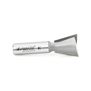 Amana 45814 Carbide Tipped Dovetail 14 Deg x 1 Inch Dia x 1 Inch x 1/2 Shank