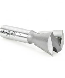 Amana 45814 Carbide Tipped Dovetail 14 Deg x 1 Inch Dia x 1 Inch x 1/2 Shank