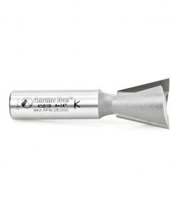 Amana 45818 Carbide Tipped Dovetail 14 Deg x 7/8 Dia x 7/8 x 1/2 Inch Shank