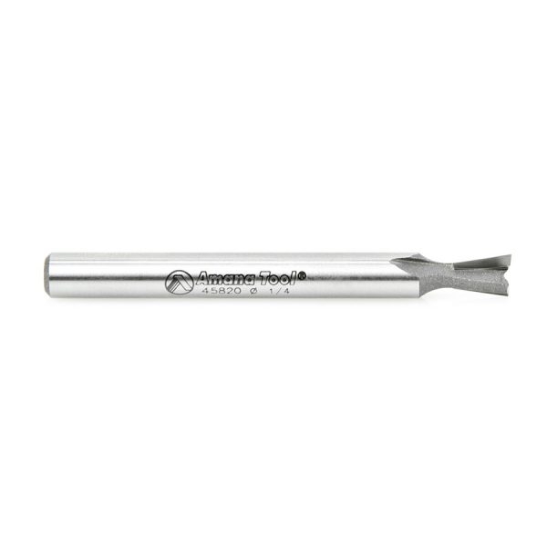 Amana 45820 Carbide Tipped Dovetail 7-1/2 Deg x 1/4 Dia x 5/16 x 1/4 Inch Shank for Omnijig & Incra
