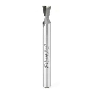 Amana 45820 Carbide Tipped Dovetail 7-1/2 Deg x 1/4 Dia x 5/16 x 1/4 Inch Shank for Omnijig & Incra