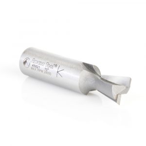 Amana 45821 Carbide Tipped Dovetail 10 Deg x 15/32 Dia x 1/2 x 1/2 Inch Shank
