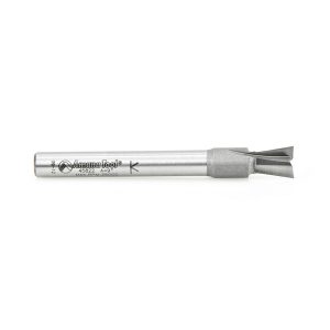 Amana 45822 Solid Carbide Dovetail 9 Deg x 5/16 Dia x 3/8 x 1/4 Inch Shank