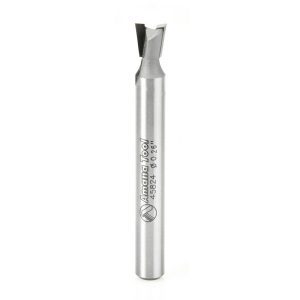 Amana 45824 Carbide Tipped Dovetail 8 Deg x .260 Dia x .270 x 1/4 Inch Shank