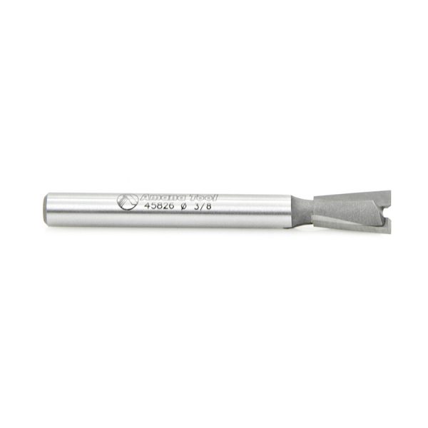 Amana 45826 Carbide Tipped Dovetail 8 Deg x 3/8 Dia x .532 x 1/4 Inch Shank