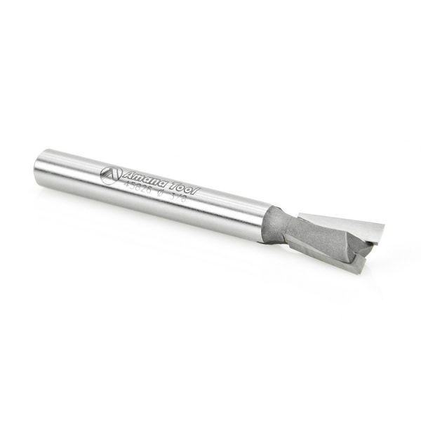 Amana 45826 Carbide Tipped Dovetail 8 Deg x 3/8 Dia x .532 x 1/4 Inch Shank
