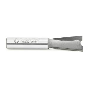 Amana 45830 Carbide Tipped Dovetail 8 Deg x .80 Dia x 1.275 x 1/2 Inch Shank