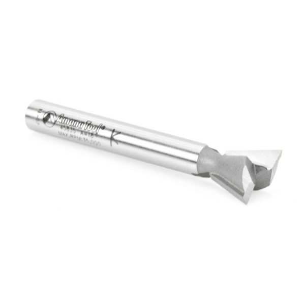 Amana 45835 Carbide Tipped Dovetail 18 Deg x 1/2 Dia x .415 x 1/4 Inch Shank