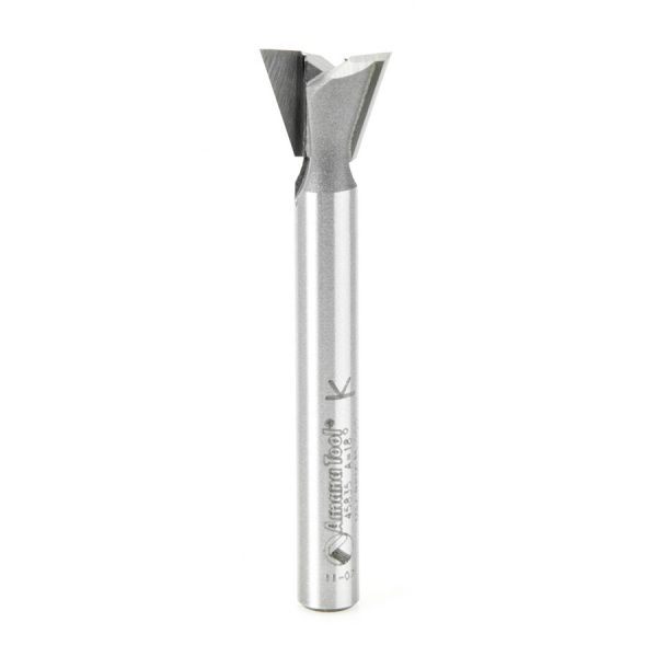Amana 45835 Carbide Tipped Dovetail 18 Deg x 1/2 Dia x .415 x 1/4 Inch Shank