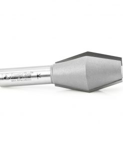 Amana 45860 Carbide Tipped Butterfly Spline 14 Deg x 1-1/8 Dia x 1-3/4 x 1/2 Inch Shank