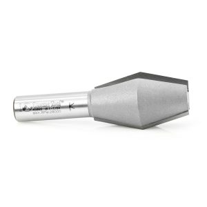 Amana 45860 Carbide Tipped Butterfly Spline 14 Deg x 1-1/8 Dia x 1-3/4 x 1/2 Inch Shank