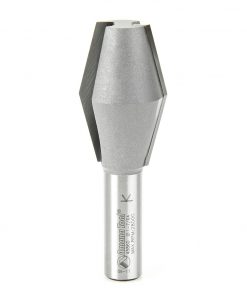 Amana 45860 Carbide Tipped Butterfly Spline 14 Deg x 1-1/8 Dia x 1-3/4 x 1/2 Inch Shank