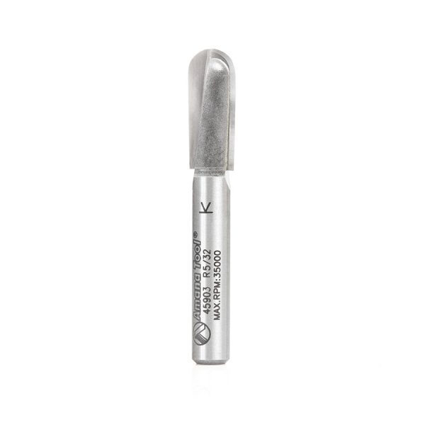 Amana 45903 Carbide Tipped Core Box 5/32 Radius x 5/16 Dia x 3/4 x 1/4 Inch Shank