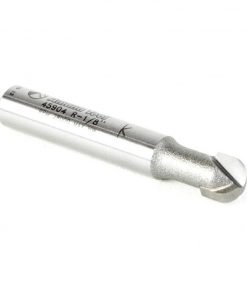 Amana 45904 Carbide Tipped Core Box 1/8 Radius x 1/4 Dia x 1/4 x 1/4 Inch Shank