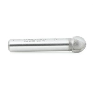 Amana 45906 Carbide Tipped Core Box 3/16 Radius x 3/8 Dia x 1/4 x 1/4 Inch Shank