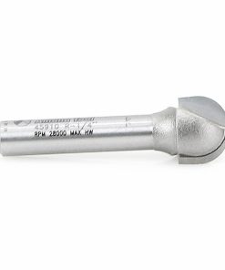 Amana 45910 Carbide Tipped Core Box 1/4 Radius x 1/2 Dia x 3/8 x 1/4 Inch Shank