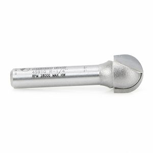 Amana 45910 Carbide Tipped Core Box 1/4 Radius x 1/2 Dia x 3/8 x 1/4 Inch Shank