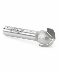 Amana 45910 Carbide Tipped Core Box 1/4 Radius x 1/2 Dia x 3/8 x 1/4 Inch Shank