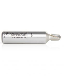 Amana 45911 Carbide Tipped Core Box 1/8 Radius x 1/4 Dia x 3/8 x 1/2 Inch Shank