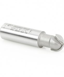 Amana 45912 Carbide Tipped Core Box 1/4 Radius x 1/2 Dia x 3/8 x 1/2 Inch Shank
