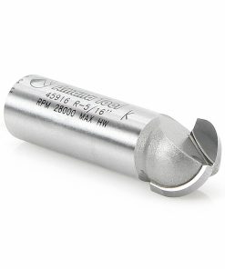 Amana 45916 Carbide Tipped Core Box 5/16 Radius x 5/8 Dia x 7/16 x 1/2 Inch Shank