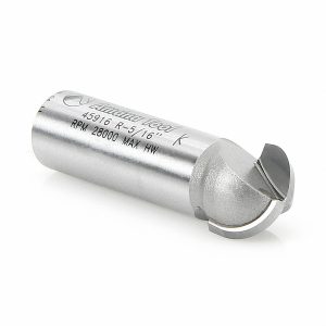 Amana 45916 Carbide Tipped Core Box 5/16 Radius x 5/8 Dia x 7/16 x 1/2 Inch Shank