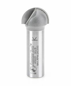 Amana 45920 Carbide Tipped Core Box 3/8 Radius x 3/4 Dia x 7/16 x 1/2 Inch Shank