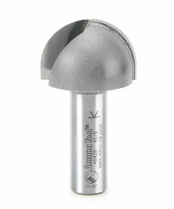 Amana 45928 Carbide Tipped Core Box 5/8 Radius x 1-1/4 Dia x 3/4 x 1/2 Inch Shank