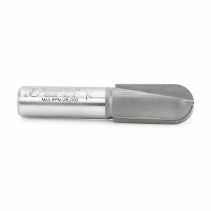 Amana 45936 Carbide Tipped Core Box 5/16 Radius x 5/8 Dia x 1-1/4 x 1/2 Inch Shank Extra Deep