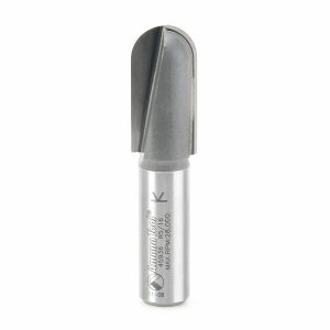 Amana 45936 Carbide Tipped Core Box 5/16 Radius x 5/8 Dia x 1-1/4 x 1/2 Inch Shank Extra Deep