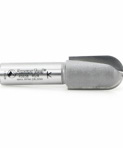 Amana 45938 Carbide Tipped Core Box 3/8 Radius x 3/4 Dia x 1-1/4 x 1/2 Inch Shank Extra Deep