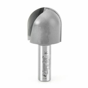 Amana 45944 Carbide Tipped Core Box 5/8 Radius x 1-1/4 Dia x 1-1/4 x 1/2 Inch Shank Extra Deep
