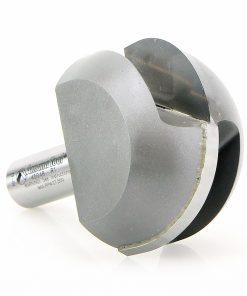 Amana 45948 Carbide Tipped Core Box 1 Inch Radius x 2 Inch Dia x 1-1/4 x 1/2 Shank Extra Deep