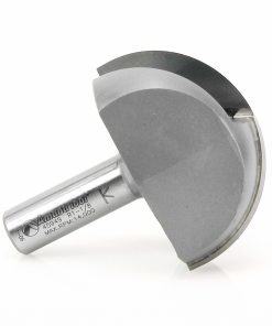 Amana 45949 Carbide Tipped Core Box 1-1/8 Radius x 2-1/4 Dia x 1-1/4 x 1/2 Inch Shank Extra Deep