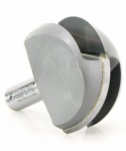 Amana 45949 Carbide Tipped Core Box 1-1/8 Radius x 2-1/4 Dia x 1-1/4 x 1/2 Inch Shank Extra Deep