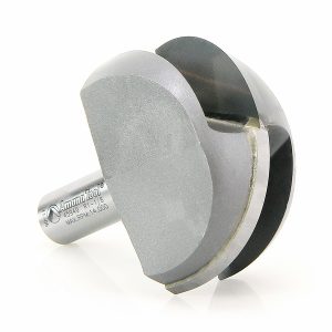 Amana 45949 Carbide Tipped Core Box 1-1/8 Radius x 2-1/4 Dia x 1-1/4 x 1/2 Inch Shank Extra Deep