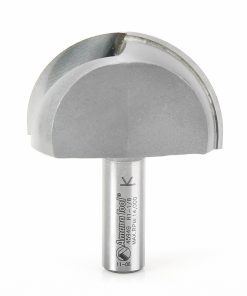 Amana 45949 Carbide Tipped Core Box 1-1/8 Radius x 2-1/4 Dia x 1-1/4 x 1/2 Inch Shank Extra Deep