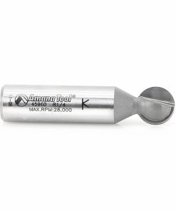 Amana 45960 Carbide Tipped Ball End 1/4 Radius x 7/16 Dia x 1/2 x 1/2 Inch Shank