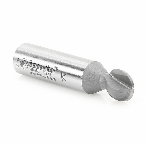 Amana 45960 Carbide Tipped Ball End 1/4 Radius x 7/16 Dia x 1/2 x 1/2 Inch Shank