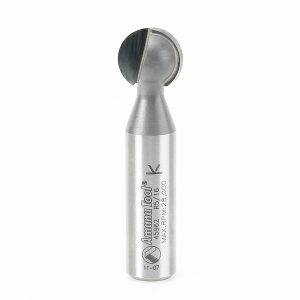 Amana 45962 Carbide Tipped Ball End 5/16 Radius x 9/16 Dia x 1/2 x 1/2 Inch Shank