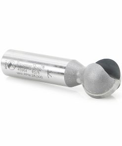 Amana 45964 Carbide Tipped Ball End 3/8 Radius x 11/16 Dia x 1/2 x 1/2 Inch Shank