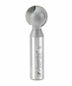 Amana 45964 Carbide Tipped Ball End 3/8 Radius x 11/16 Dia x 1/2 x 1/2 Inch Shank