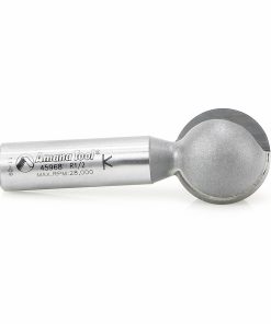 Amana 45968 Carbide Tipped Ball End 1/2 Radius x 1 Inch Dia x 1/2 x 1/2 Inch Shank