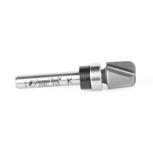 Amana 45983 Carbide Tipped Bowl & Tray 1/8 Radius x 1/2 Dia x 1/2 x 1/4 Inch Shank with Upper BB