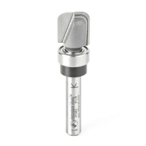 Amana 45983 Carbide Tipped Bowl & Tray 1/8 Radius x 1/2 Dia x 1/2 x 1/4 Inch Shank with Upper BB