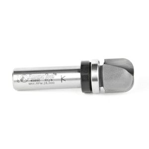 Amana 45990 Carbide Tipped Bowl & Tray 1/4 Radius x 3/4 Dia x 5/8 x 1/2 Inch Shank with Upper BB